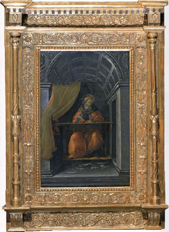 Sandro Botticelli St. Augustine in the study Sweden oil painting art